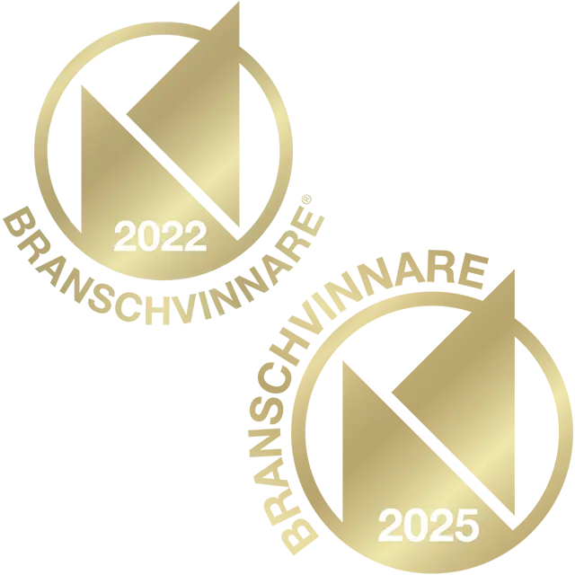 Branschvinnare 2022 och 2025